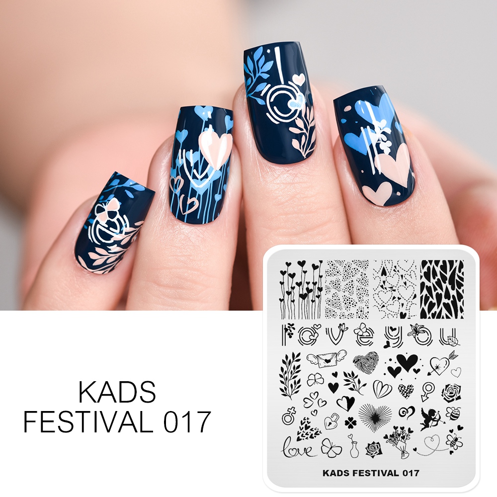 Nail Art Valentines Day - KADS дизайн ногтей День Святого Валентина